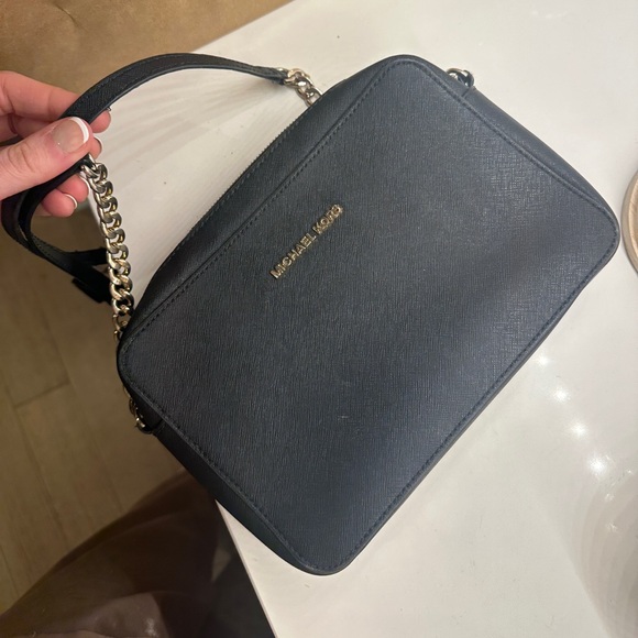 Michael Kors Handbags - Jet Set Large Saffiano Leather Crossbody Bag Michael Kors